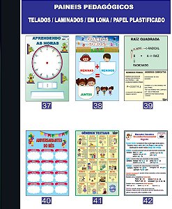 PAINÉIS PEDAGÓGICOS