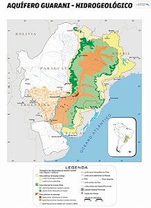 MAPA AQUÍFERO GUARANI ENSINO MÉDIO