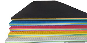 Placa de Borracha 90% Brasil grande 145x90