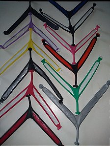 Correia para chinelo modelo Bicolor larga