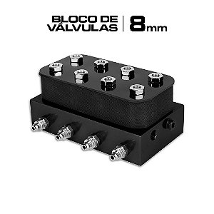 BLOCO DE VÁLVULAS CASTOR 8mm
