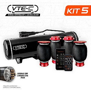KIT 5 / VTEC + AirRide Super Black 10
