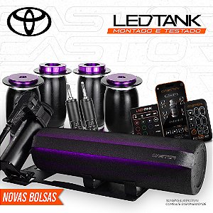 KIT 2 / LEDTank - Montado e Testado - AirRide Black - 8mm | Toyota