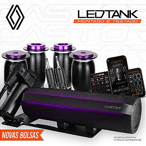 KIT 2 / LEDTank - Montado e Testado - AirRide Black - 8mm | Renault