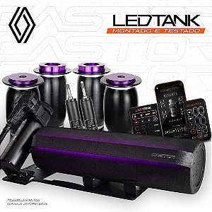 KIT 2 / LEDTank - Montado e Testado - AirRide Black - 8mm | Renault