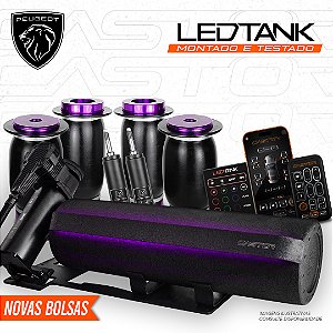 KIT 2 / LEDTank - Montado e Testado - AirRide Black - 8mm | Peugeot