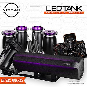 KIT 2 / LEDTank - Montado e Testado - AirRide Black - 8mm | Nissan