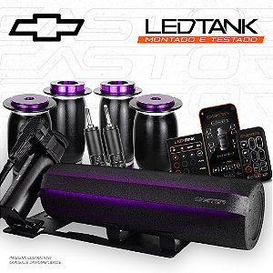 KIT 2 / LEDTank - Montado e Testado - AirRide Black - 8mm | GM