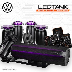 KIT 2 / LEDTank - Montado e Testado - AirRide Black - 8mm | Volkswagen