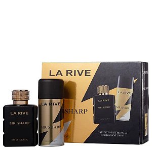 MR SHARP KIT de La Rive - Eau de Toilette - Perfume Masculino - 100ml + DESODORANTE - 150ml