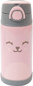 Garrafa Térmica Gumy Parede Dupla - Buba, Rosa