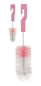 Kit Escovas Mamadeira e Bico - Buba, Rosa