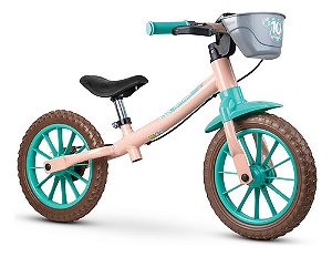 Bicicleta de Equilíbrio Infantil Balance Bike, Love - Nathor