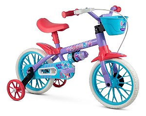 Bicicleta Infantil Aro 12, Stitch - Nathor