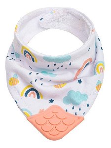 Bandana com Mordedor - Buba, Arco-Íris e Abelha