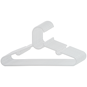 Kit 10 Cabides - Buba, Branco