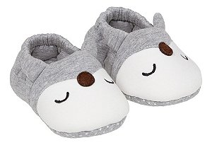 Pantufa Raposa Tam. G - Buba, Cinza