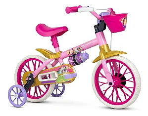 Bicicleta Infantil Aro 12, Princesas - Nathor