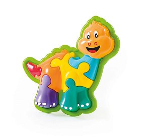 Animal Puzzle em 3D Dino - Tateti