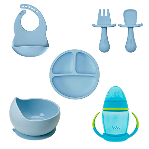 Kit Introdução Alimentar Menino - Buba