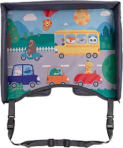 Mesa Atividades Bebê Carro Avião Apoio Porta Copo