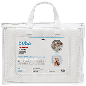 Travesseiro Viscoelástico para Bebê Buba Hipoalergênico
