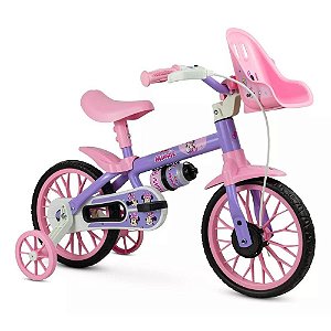 Bicicleta Infantil Minnie Aro 12 Nathor