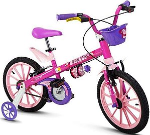 Bicicleta Infantil Top Girls Aro 16 Nathor