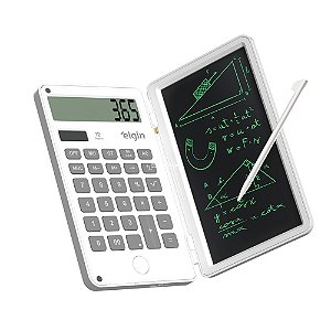 CALCULADORA COM TELA P. ANOTAÇÃO BRANCA