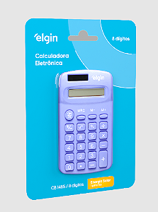 CB1485A CALC.BOLSO AZUL 8 DIG SOLAR