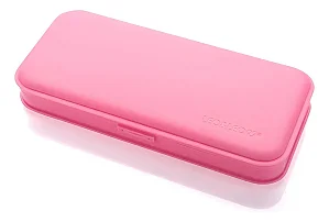 ESTOJO PLASTICO COM DIVISORIAS PASTEL TREND LEOELEO UNIDADE PAI - ROSA
