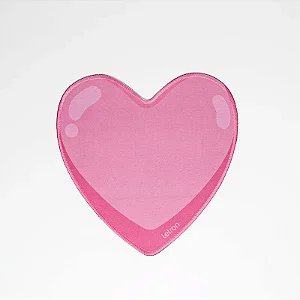 MOUSE PAD PINK VIBES CORACAO BLISTER UND LETRON