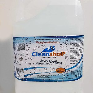 ALCOOL LIQUIDO 5L - CLEANSHOP