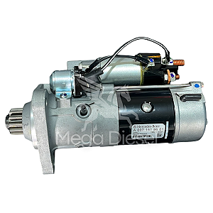 Motor Partida Mercedes o500 12 dentes 24v - 042003085 - F042003085 - 0071418601 - ORIGINAL NOVA