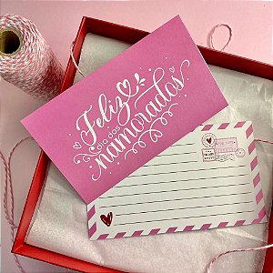 25un Postal "Selo" Coleção Dia dos Namorados