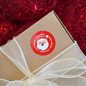 Adesivo Papai Noel Vermelho - Coleção Natal