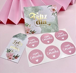 Kit "Feliz Dia" - Coleção Dia das Mães