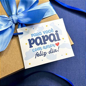 25un Postal "Para Você" - Coleção Dia dos Pais