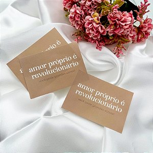 25un Mini Folheto "Amor Próprio é Revolucionário" Nude