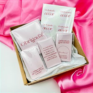 Kit Empreendedor Acessórios Rosa - 105 peças