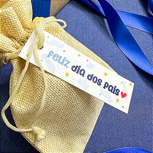 Tag Palito "Feliz Dia dos Pais" - Coleção Dia dos Pais