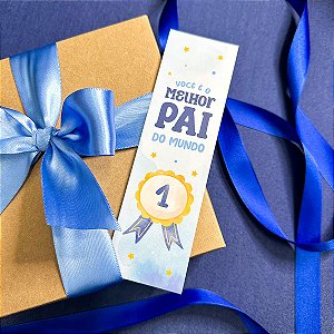 Marcador de Página "Melhor Pai" - Coleção Dia dos Pais