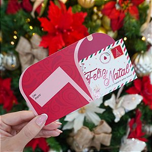 Postal "Carta Correios" - Coleção Natal
