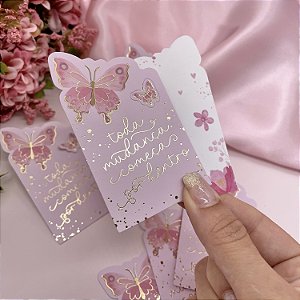 Cartão Hot Stamping "Toda Mudança"