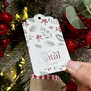 Tag "Ramos de Pinheiro" - Coleção Natal
