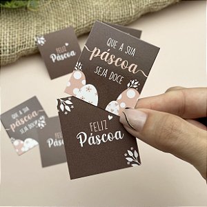 Mini Cartão "Seja Doce" - Coleção Páscoa