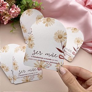 Postal "Ser Mãe" - Coleção Dia das Mães