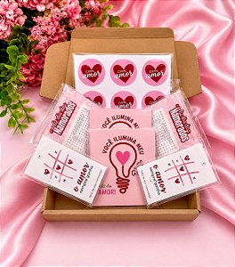 Kit Dia dos Namorados - Rosa