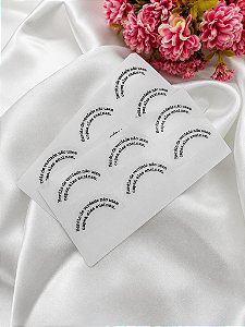 100un Adesivo Frase Surpresa "Heróis" para Vela (P/ Fundo da Latinha 20g)