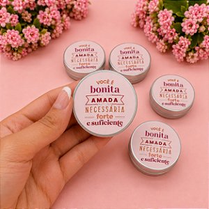 60un Adesivos  para Velas   " Amada "